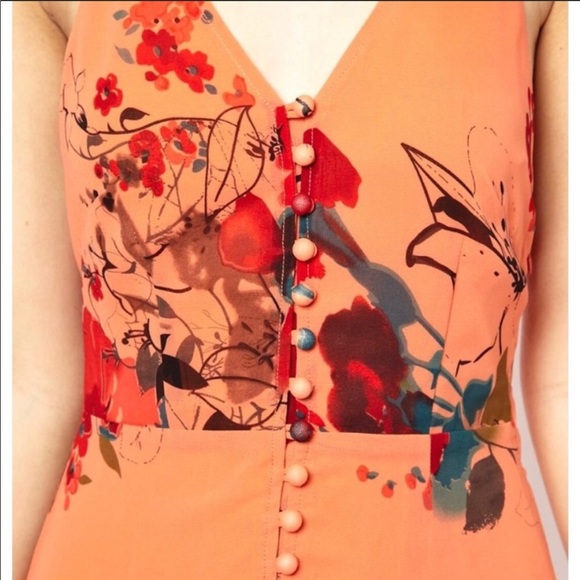 Jarlo Maxi Dress with front side slit - Picture 4 of 5